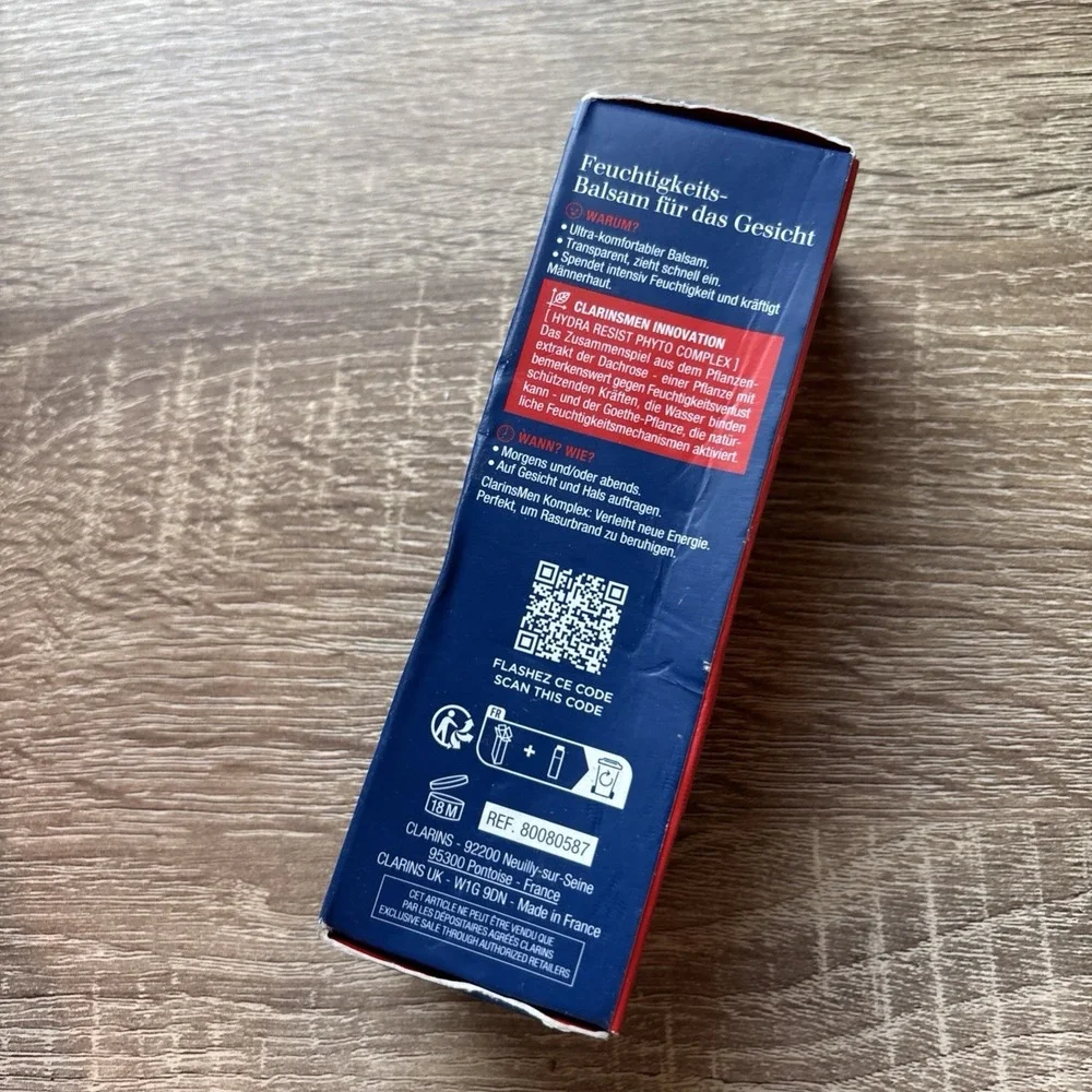 Clarins Men's Men Super Moisturizing Face Balm Men Liquid 1.6 oz Skin Care